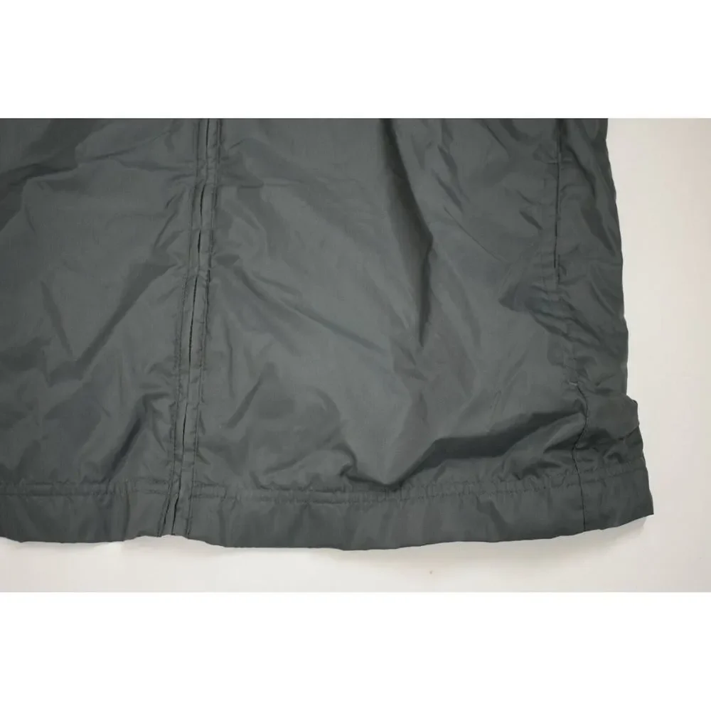 Nike Mens Grey Zip Front Long Sleeve Athletic Windbreaker Running Hood Jacket L - Picture 8 of 9